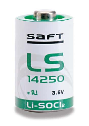 (image for) Secware Primary lithium battery LS 14250 3.6 V 1/2AA Size